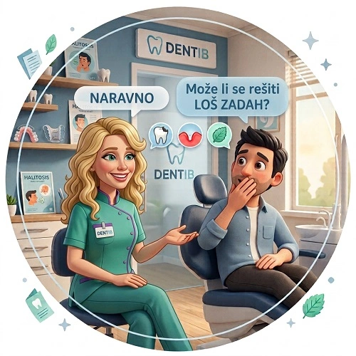 Loš zadah – kada je znak da treba posetiti stomatologa Dentib Arilje